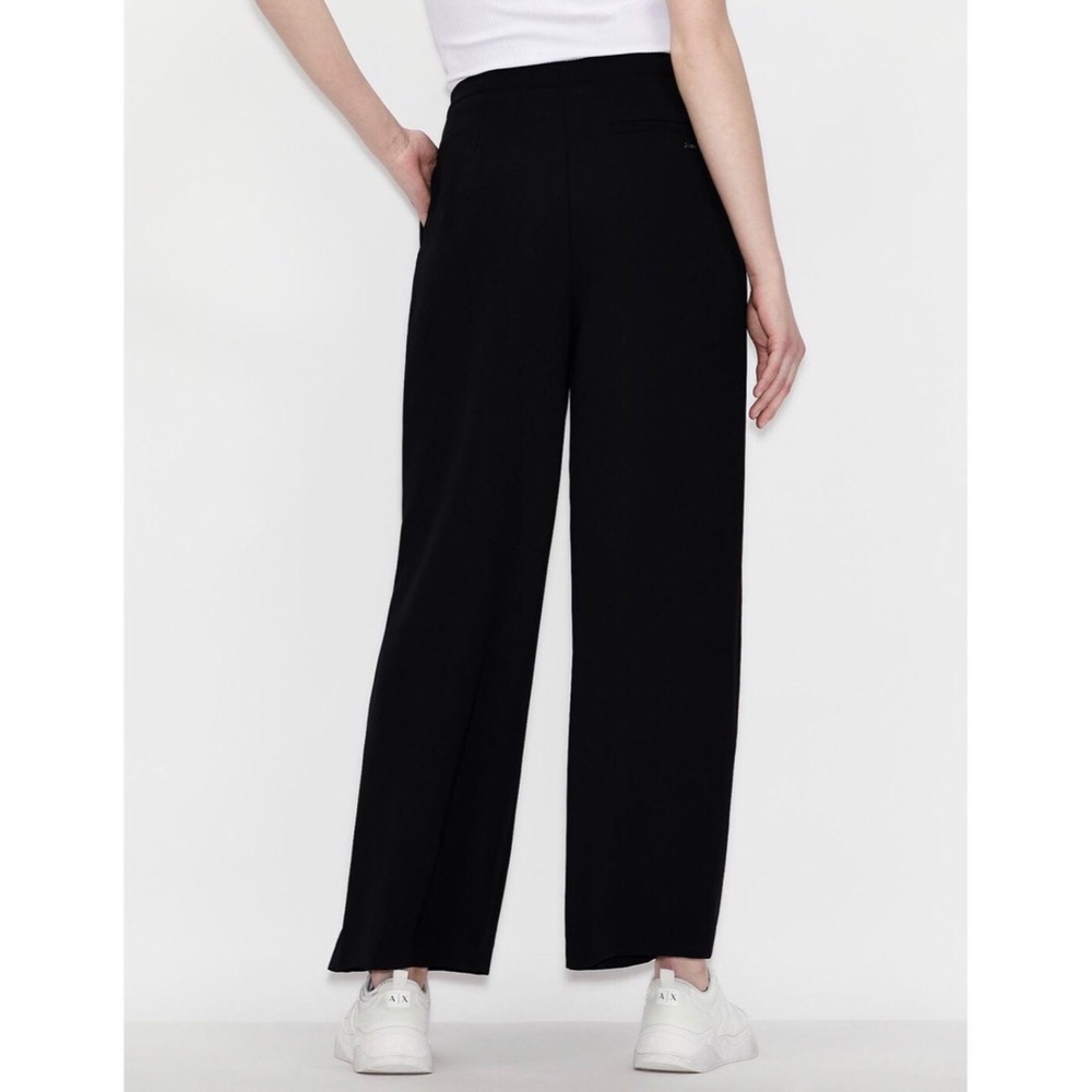 Armani Exchange Pants Trouser Black Size 10 NWT $480 - Picture 4 of 8